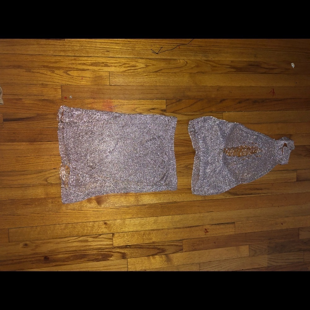 Shimmery two piece outfit - Picture 2 of 3